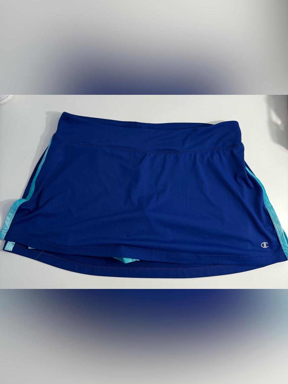 Champion Blue Athletic Skort with Teal Accents
